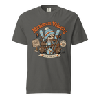 Pepper gray t-shirt with a sloth graphic and 'Maximum Velocity' text on a white background